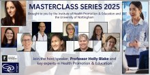 FREE Health Promotion Masterclasses throughout 2025