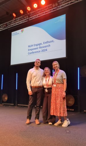 Laura, Luke and Lucy at the EEE Conference